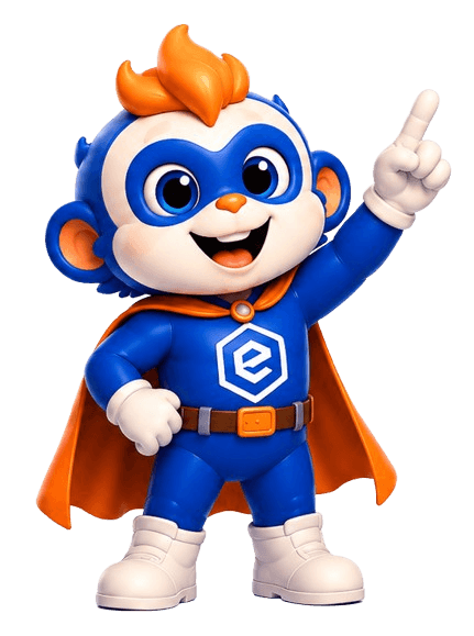 eLoan mascot minh họa sứ mệnh minh bạch tài chính